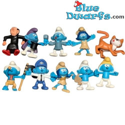 60 x Happy Meal - Les Schtroumpfs 2018 - 7 cm - Très bon état