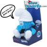 Juguete de peluche pitufos: Pitufo "TALKING SMURF" (+/- 30 cm)