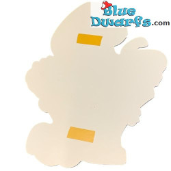 Smurfette Brushing her Teeth – The Smurfs Carton Board – Wall stickers - 39 x 32 cm