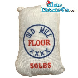 Miniature Flour Sack - Smurfs Decoration Product - Smurf Not Included - 5.5x3.5cm