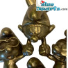 Les Acrobates sur Balle - Les Schtroumpfs - Sculpture en Bronze Pixi - 2024