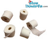 5 x Rotoli di Carta Igienica - Prodotto Decorativo dei Puffi - Puffo Non Incluso - 1,5 cm