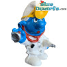 20037: Doctor Smurf - red stethoscope and yellow headlamp - CNT Version - 5,5cm