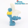 20084: Pitufo haciendo el pino - amarillo - Bully - 5,5cm - VG