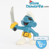 20104: Puffo pirata - cintura gialla - Bully - 5,5cm - VG