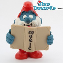 20174: Pappa smurf with book (Promo: Silan)