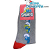 3 têtes de Schtroumpfs - 1 paire de chaussettes femme Schtroumpfs - taille unique