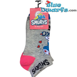Vanity smurf in love - 1 pair of Smurf women’s socks - one size
