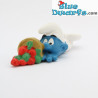 20161: Klungel smurf met fruit vallend (matte variant)