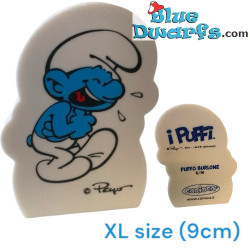 Lolsmurf (Nr. 6/14) - Gummetje / Megagum van de Smurfen - 9 cm - XL size