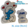 Verliefde smurf (Nr. 3/14) - Gummetje / Megagum van de Smurfen - 9 cm - XL size
