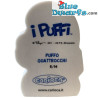 Pitufo Genio  (Nº 14/14) - Borrador / Mega Borrador de los Pitufos - 9 cm - Tamaño XL