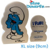 Le Schtroumpf Paresseux (N° 10/14) - Gomme / Gomme géante des Schtroumpfs - 9 cm - Taille XL