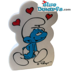 14 Verschillende - Gummetjes / Megagummen van de Smurfen - Complete set - Ca. 9 cm Hoog - XL size