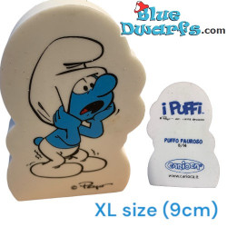 14 Gommini Differenti dei Puffi / Gommini Mega - Set XL (Circa 9 cm di Altezza)