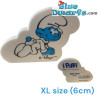 Baby Smurf (No. 13/14) - Eraser / Mega Eraser of the Smurfs - 6 cm - XL size