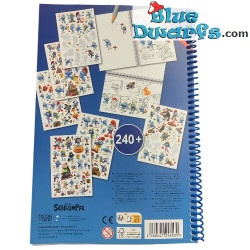 Kleurboek van de Smurfen - 6 stickerpagina's + 23 kleurplaten - 26x17cm