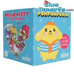 Pompompurin - Hello Kitty & Friends - Figure da gioco + Merchandising Kitty in scatola regalo