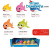 Babyshark -Set Spielset - 5 Figuren - Comansi - 6,5cm