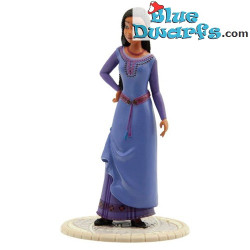 Asha - in purple dress - Disney Figurine - Wish Bullyland - 9,5 cm