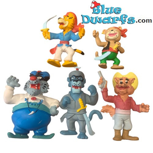 Juego de juguetes - Dibujos animados Sandokan - 5 figuras - BRB - 1992