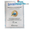 The Column of the Smurfs - XXL - Gold - Resin figurine - Plastoy - 37cm