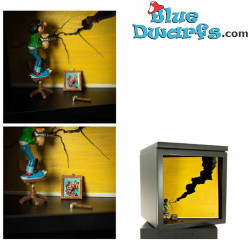 Gaston Lagaffe Drill - Pixirama Scene - Metal Figure - 2024