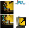 Gaston el gafe Taladro - Escena Pixirama - Figura de metal - 2024