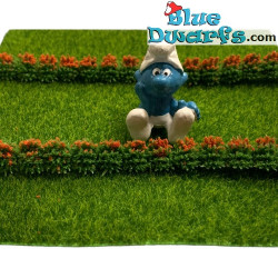 2 Realistische struikjes- Smurfen Decoratieproduct - Smurf Niet Inbegrepen - Willekeurige kleur - 20cm