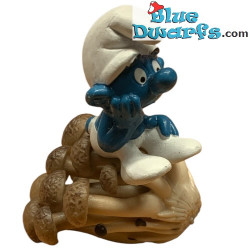 4 Funghi Realistici - Prodotto Decorativo dei Puffi - Puffo non incluso +/- 5 cm