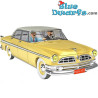 De gele Taxi Chrysler auto van de ontvoerders - Kuifje Auto N°39 - 1/24 - 26 cm