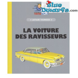 Das gelbe Taxi Chrysler Auto der Entführer - Tim und Struppi Auto N°39 - 1/24 - 26 cm