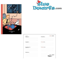 Agenda de poche Tintin 2025 - Tintinimaginatio - 15x10cm