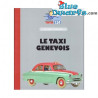 Simca Aronde - Das grünrote Taxi-Auto von Genf - Tim und Struppi Auto -1954 - N°29 - 1/24 - 19 cm