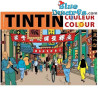 Tintin Coloring Book - 28 coloring pages with examples - 32x24.5 cm