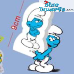 Grouchy Smurf (No. 11/14) - Eraser / Mega Eraser of the Smurfs - 9 cm - XL size