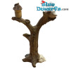 Mini Snowy Tree with Owl - Smurfs Decoration Product - Smurf Not Included - 8.5 cm