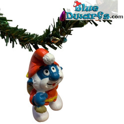 Mini Ghirlanda di Natale - Prodotto Decorativo dei Puffi - Puffo Non Incluso - 30 cm