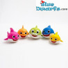 Daddy Shark - Baby Shark Figurine - Blue - Comansi - 6,5cm