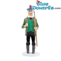 Ècossais hospitalier - Statue en Métal Tintin - La Collection de Cartes de Vœux de 1972 - 6,5 cm
