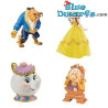La bella y la bestia - Señora Pottine -  Bullyland Disney - 6cm