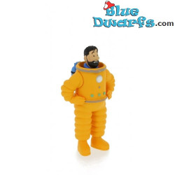 Haddock astronaut - PVC Figurine tintin - 8cm