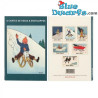 Juego de 6 Postales Dobles de Tintín Azules - Navidad y Año Nuevo - 10x15cm