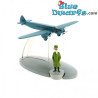 Das Flugzeug vom Frankfurter Flughafen - Tintin-Figurenkollektion - Tim und Struppi - Nr. 48