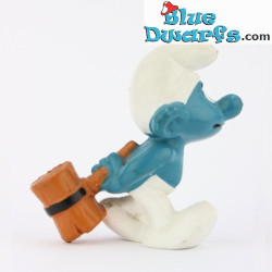 20096: Sledgehammer Smurf - Lightbrown - Schleich / Bully - 5,5cm