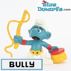 20115: Puffo domatore (tamburo giallo) - Bullyland - 5,5cm