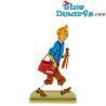 Tintin Regarde avec Méfiance - Collection de figurines en métal Tintin - N° 29219 - 5,5 cm