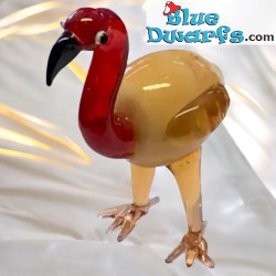 Glasfigur: Flamingo (+/- 8 cm)