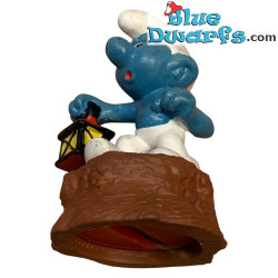 20024: Puffo con Lanterna- Temperamatite - Schleich - 5,5cm - AMNC