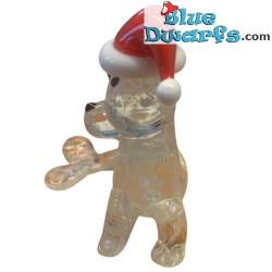 Seal with Santa hat - Glass figurine - 7 cm